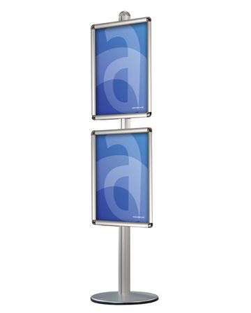 Modular Menu Floorstand with Poster Frames - Assigns Modular Menu Floorstand with Poster Frames - Assigns